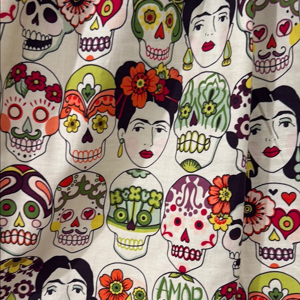 Frida Kahlo 💀 Inspired Off-Shoulder Top - Picture 2 of 2